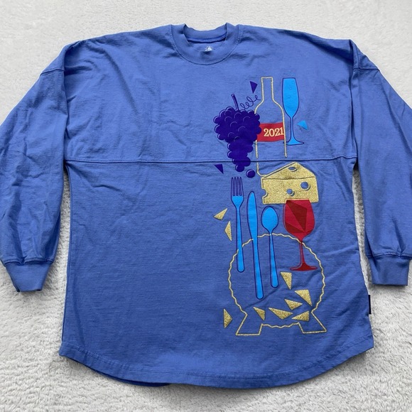 Disney Parks 2019 Epcot Food And Wine Festival Spirit Jersey Small‎ - Picture 1 of 8